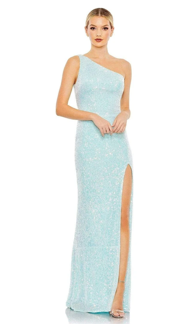 Ieena Duggal - 26990 Draped Back Sheath Gown 5 Ieena Duggal - 26990 Draped Back Sheath Gown