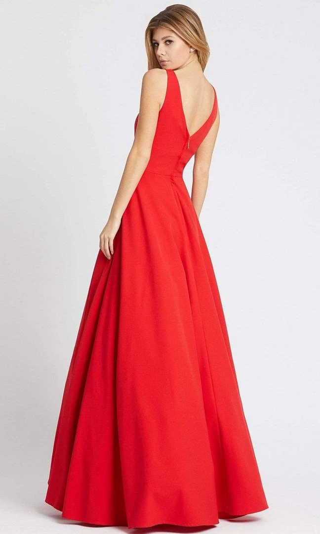 Ieena Duggal - 48924 Sleeveless V-Neck A-Line Gown 4 Ieena Duggal - 48924 Sleeveless V-Neck A-Line Gown