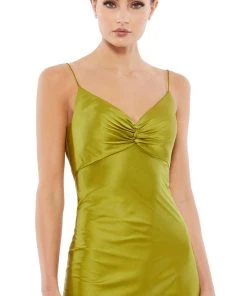 Ieena Duggal - 49509 Midi Plain Sleeveless Dress 7 Ieena Duggal - 49509 Midi Plain Sleeveless Dress