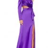 Ieena Duggal 49570 - One Puff Sleeve Long Dress 1 Ieena Duggal 49570 - One Puff Sleeve Long Dress