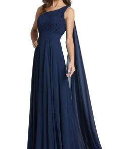 Ieena Duggal - 55250 One Shoulder Long A-Line Dress