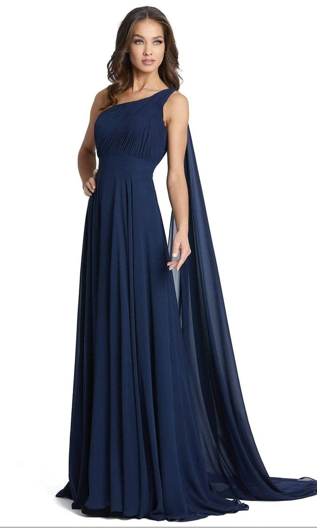 Ieena Duggal - 55250 One Shoulder Long A-Line Dress 3 Ieena Duggal - 55250 One Shoulder Long A-Line Dress