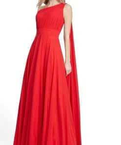 Ieena Duggal - 55250 One Shoulder Long A-Line Dress 7 Ieena Duggal - 55250 One Shoulder Long A-Line Dress