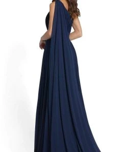 Ieena Duggal - 55250 One Shoulder Long A-Line Dress 6 Ieena Duggal - 55250 One Shoulder Long A-Line Dress