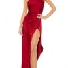 Ieena Duggal - 55324 Sleeveless One Shoulder Sheath Dress