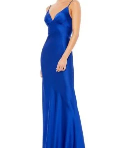 Ieena Duggal - 55333 Plunging V Neck Trumpet Dress