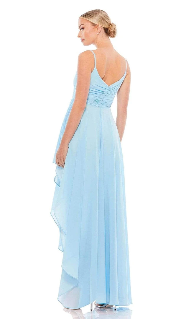 Ieena Duggal - 55412I Spaghetti Strap High Low Chiffon Dress 4 Ieena Duggal - 55412I Spaghetti Strap High Low Chiffon Dress