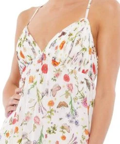 Ieena Duggal - 55421I Printed Baby Doll Short Dress 7 Ieena Duggal - 55421I Printed Baby Doll Short Dress