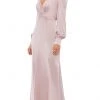 Ieena Duggal 55635 - Deep V-neck Long Dress 2 Ieena Duggal 55635 - Deep V-neck Long Dress
