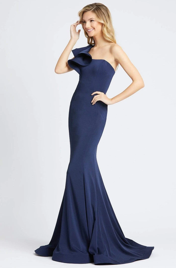 Ieena Duggal - 67156I Ruffled Cap Sleeve Long Mermaid Gown 6 Ieena Duggal - 67156I Ruffled Cap Sleeve Long Mermaid Gown