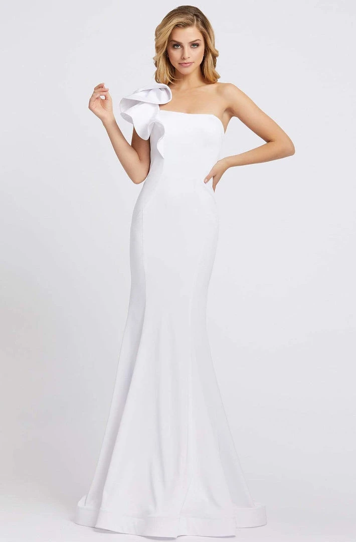 Ieena Duggal - 67156I Ruffled Cap Sleeve Long Mermaid Gown 3 Ieena Duggal - 67156I Ruffled Cap Sleeve Long Mermaid Gown