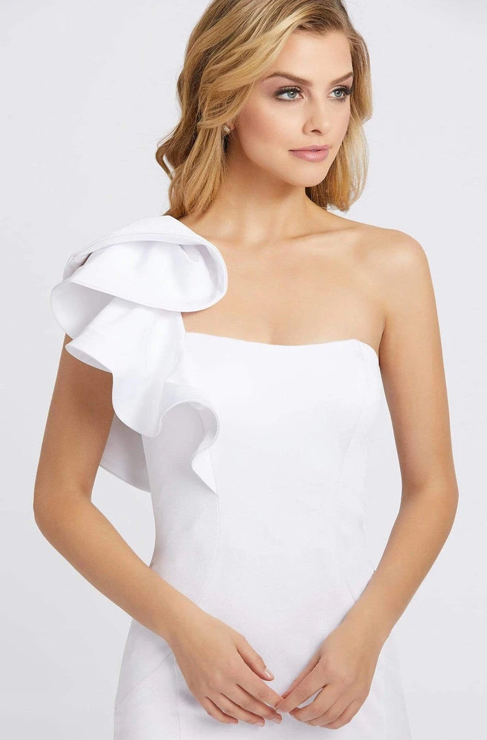 Ieena Duggal - 67156I Ruffled Cap Sleeve Long Mermaid Gown 5 Ieena Duggal - 67156I Ruffled Cap Sleeve Long Mermaid Gown