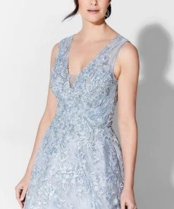 Ivonne D 122D67 - Venice Lace Appliques Evening Gown Ivonne D For Mon Cheri