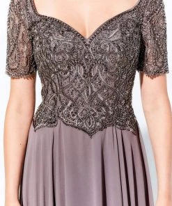 Ivonne D By Mon Cheri - 120D04 Beaded Long A-Line Dress 13 Ivonne D By Mon Cheri - 120D04 Beaded Long A-Line Dress