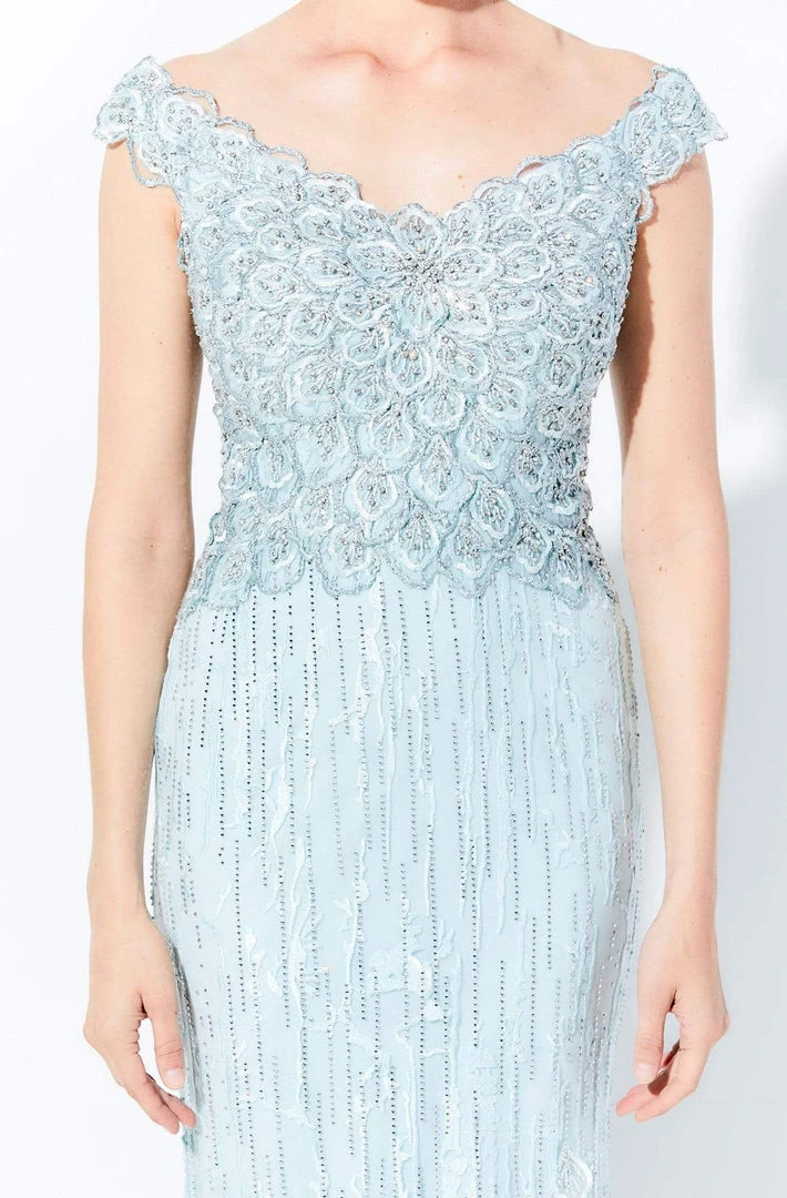 Ivonne D For Mon Cheri Ivonne D By Mon Cheri - 120D09 Lace Embroidered Off-Shoulder Dress 6 Ivonne D For Mon Cheri Ivonne D By Mon Cheri - 120D09 Lace Embroidered Off-Shoulder Dress