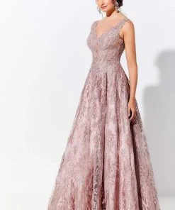 Ivonne D By Mon Cheri - 120D10W Detachable Sleeves Embellished Dress 20 Ivonne D By Mon Cheri - 120D10W Detachable Sleeves Embellished Dress