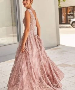 Ivonne D By Mon Cheri - 120D10W Detachable Sleeves Embellished Dress 31 Ivonne D By Mon Cheri - 120D10W Detachable Sleeves Embellished Dress