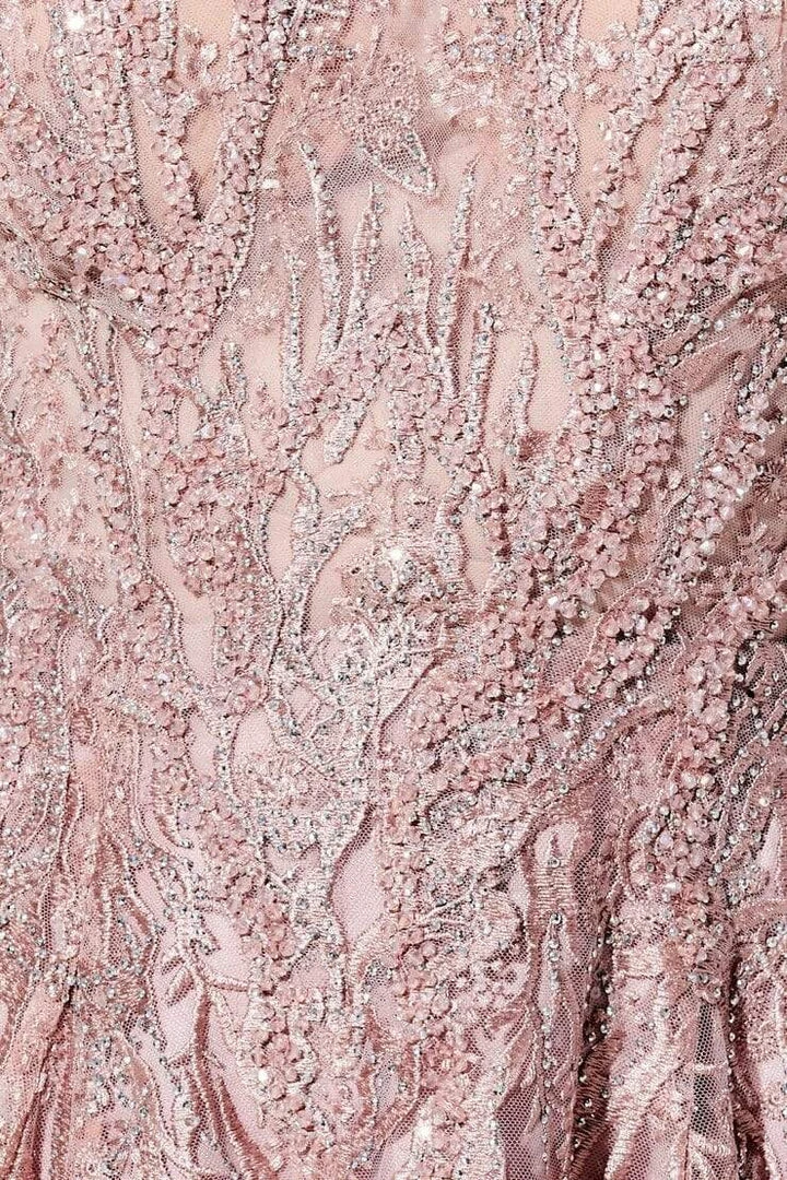 Ivonne D By Mon Cheri - 120D10W Detachable Sleeves Embellished Dress 9 Ivonne D By Mon Cheri - 120D10W Detachable Sleeves Embellished Dress