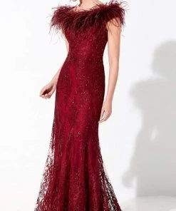 Ivonne D By Mon Cheri - 220D22 Embroidered Off-Shoulder Gown 13 Ivonne D By Mon Cheri - 220D22 Embroidered Off-Shoulder Gown