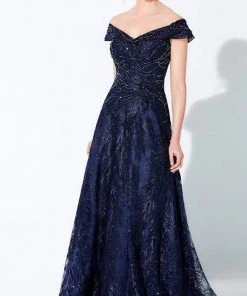 Ivonne D By Mon Cheri - 220D24 Embellished Off-Shoulder Gown 11 Ivonne D By Mon Cheri - 220D24 Embellished Off-Shoulder Gown