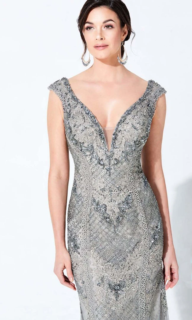 Ivonne D By Mon Cheri - 220D27 Beaded Sheath Gown Ivonne D For Mon Cheri 5 Ivonne D By Mon Cheri - 220D27 Beaded Sheath Gown Ivonne D For Mon Cheri