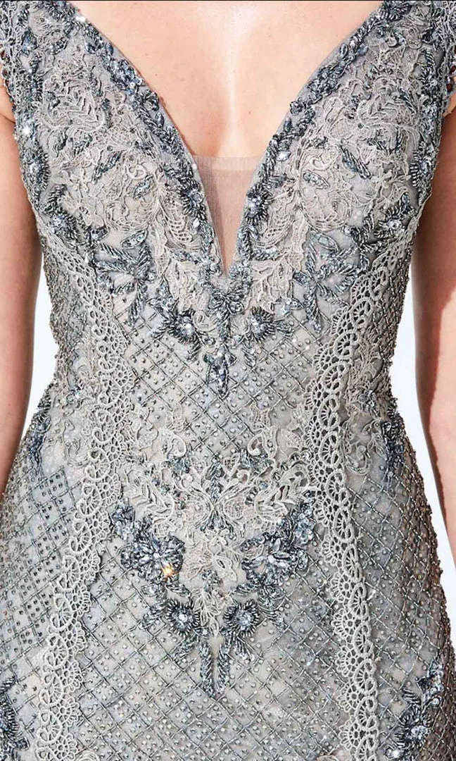 Ivonne D By Mon Cheri - 220D27 Beaded Sheath Gown Ivonne D For Mon Cheri 6 Ivonne D By Mon Cheri - 220D27 Beaded Sheath Gown Ivonne D For Mon Cheri