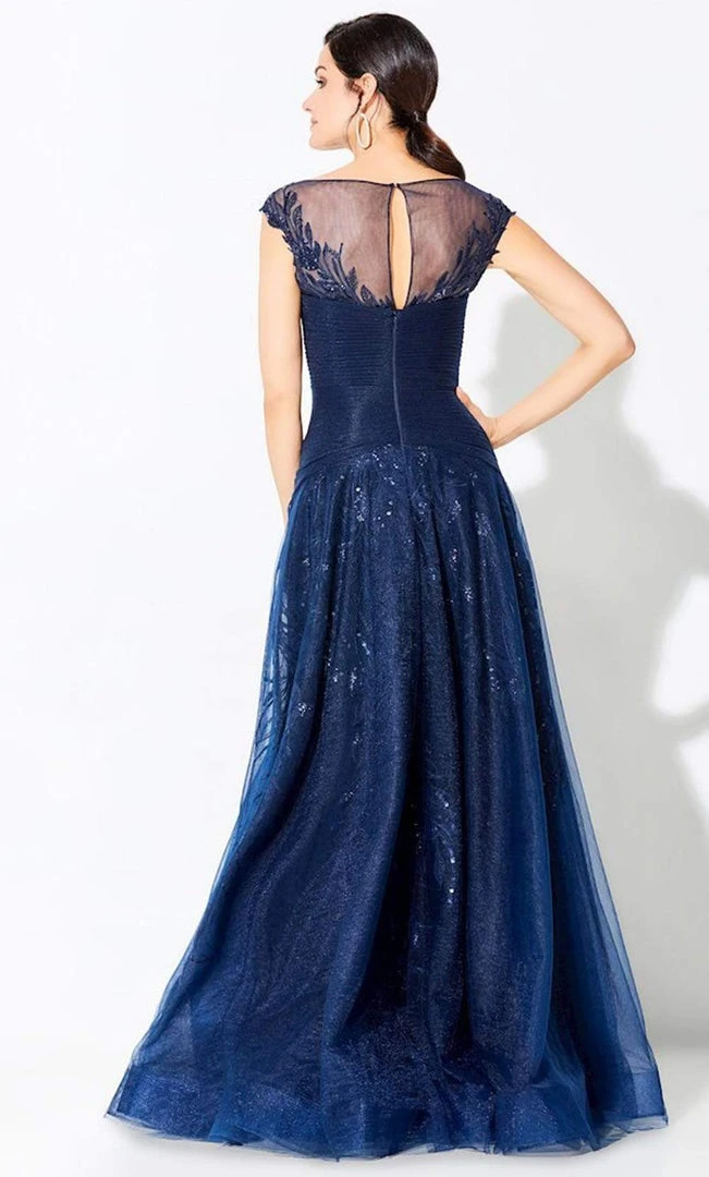 Ivonne D For Mon Cheri Ivonne D By Mon Cheri - 220D28 Ruched A-Line Gown 5 Ivonne D For Mon Cheri Ivonne D By Mon Cheri - 220D28 Ruched A-Line Gown