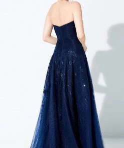 Ivonne D For Mon Cheri Ivonne D By Mon Cheri - 220D28 Ruched A-Line Gown 10 Ivonne D For Mon Cheri Ivonne D By Mon Cheri - 220D28 Ruched A-Line Gown