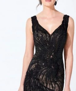 Ivonne D By Mon Cheri - 220D36 Sleeveless Embroidered Gown 10 Ivonne D By Mon Cheri - 220D36 Sleeveless Embroidered Gown