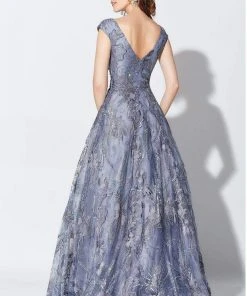 Ivonne D For Mon Cheri - 119D50 Embroidered Tulle Ballgown