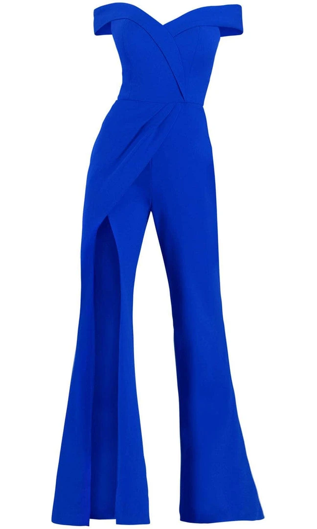 Janique - K6594 Off Shoulder Jumpsuit 9 Janique - K6594 Off Shoulder Jumpsuit