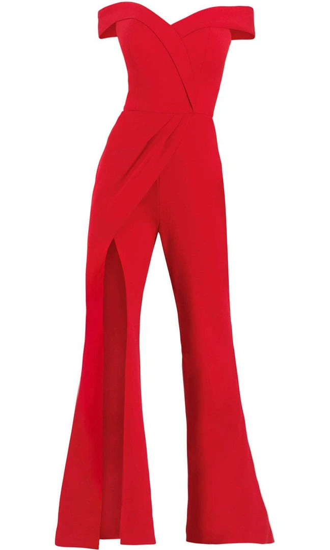 Janique - K6594 Off Shoulder Jumpsuit 8 Janique - K6594 Off Shoulder Jumpsuit
