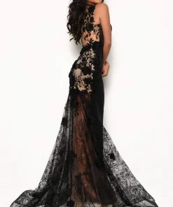 Jasz Couture - 7005 Beaded Floral Appliqued Lace Mermaid Gown 7 Jasz Couture - 7005 Beaded Floral Appliqued Lace Mermaid Gown