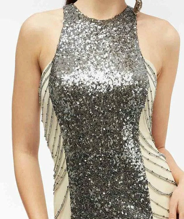 Jasz Couture - Halter Sequined Long Gown 5933 4 Jasz Couture - Halter Sequined Long Gown 5933
