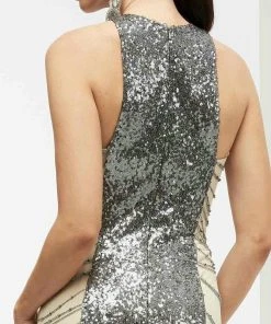 Jasz Couture - Halter Sequined Long Gown 5933 9 Jasz Couture - Halter Sequined Long Gown 5933