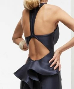 Jasz Couture - Satin Mermaid Evening Gown 6031