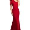 Johnathan Kayne - 2055 Embellished One Shoulder Trumpet Dress