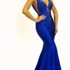 Johnathan Kayne - 2305 V-Neck Trumpet Evening Dress
