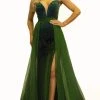 Johnathan Kayne - 2306 Plunging Sweetheart A-Line Evening Dress