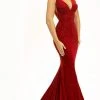 Johnathan Kayne - 2308 Fitted Trumpet Evening Dress
