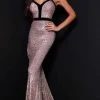 Johnathan Kayne - 2424 Sleeveless Sequined Mermaid Gown 2 Johnathan Kayne - 2424 Sleeveless Sequined Mermaid Gown