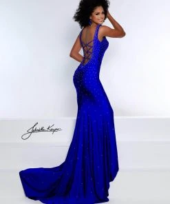 Johnathan Kayne - 2445 Beaded Plunging Sweetheart Gown