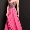 Jovani 000297 - Butterfly Motif Chiffon Prom Dress