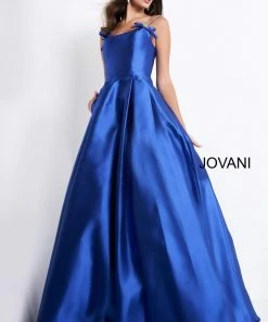 Jovani - 00199 Embellished Scoop Mikado Ballgown 18 Jovani - 00199 Embellished Scoop Mikado Ballgown