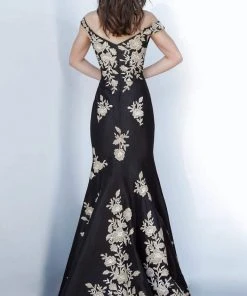 Jovani - 00635 Sweetheart Embroidered Trumpet Dress 5 Jovani - 00635 Sweetheart Embroidered Trumpet Dress