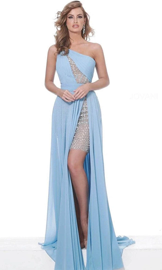 Jovani 02114 - Asymmetric Long Dress 5 Jovani 02114 - Asymmetric Long Dress