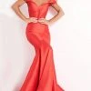 Jovani - 02359 Off Shoulder Sweetheart Silk Mermaid Evening Gown 2 Jovani - 02359 Off Shoulder Sweetheart Silk Mermaid Evening Gown
