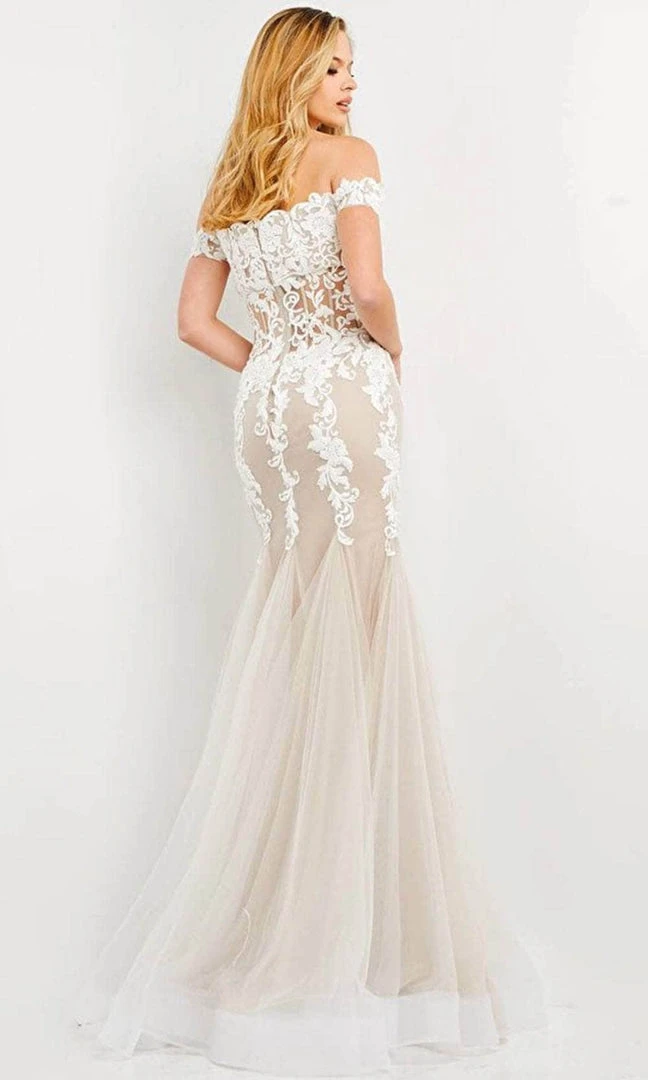 Jovani 02861 - Sweetheart Embroidered Evening Gown 8 Jovani 02861 - Sweetheart Embroidered Evening Gown