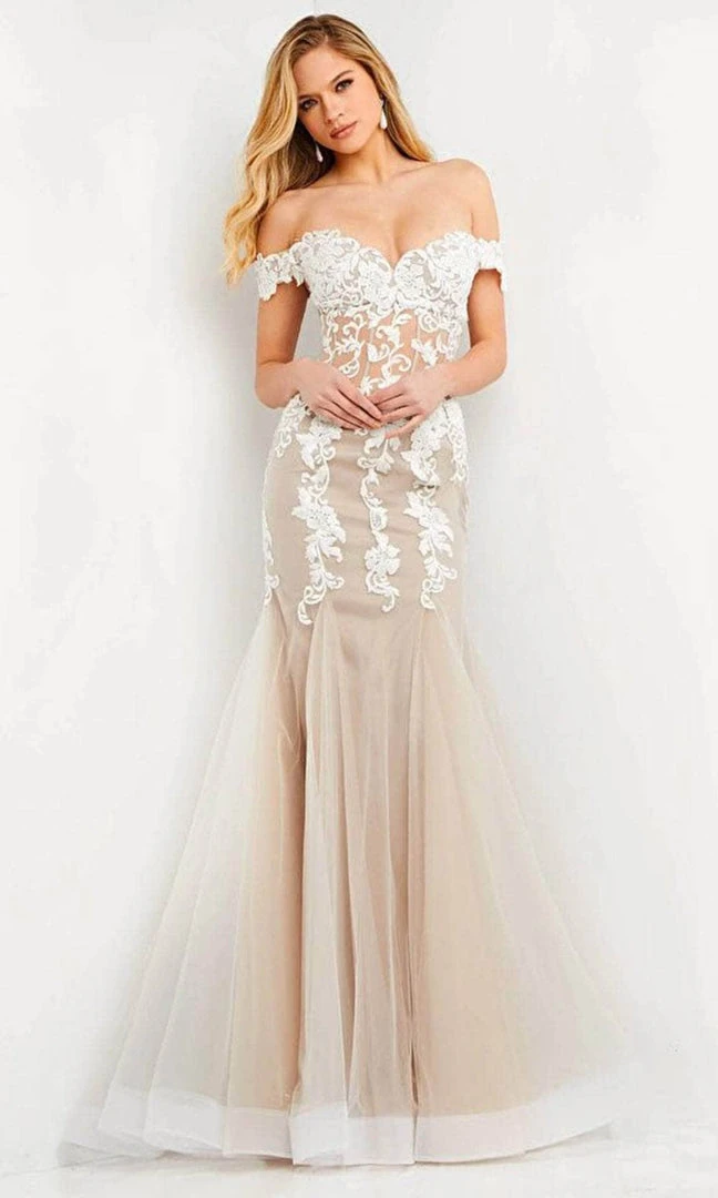 Jovani 02861 - Sweetheart Embroidered Evening Gown 5 Jovani 02861 - Sweetheart Embroidered Evening Gown