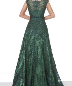 Jovani - 03238 Embellished Cap Sleeve A-Line Gown 5 Jovani - 03238 Embellished Cap Sleeve A-Line Gown